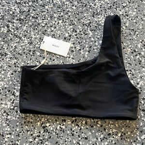 Brand new in cute zipper bag Mikoh bikini top